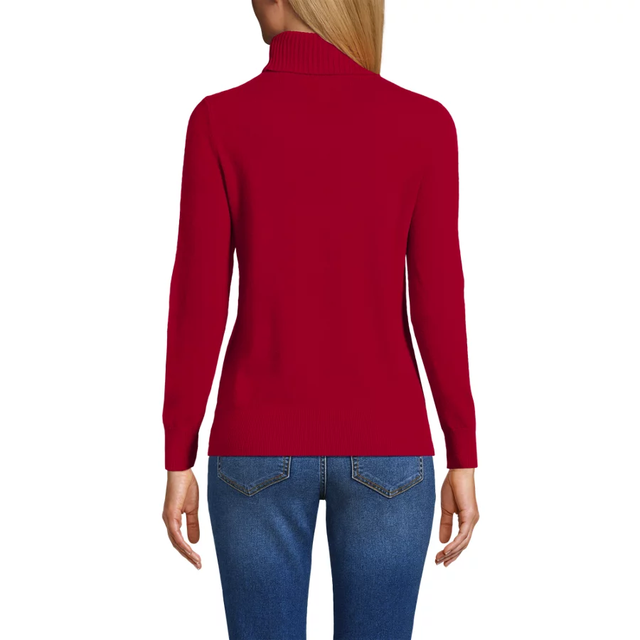 Women's Cashmere Turtleneck Sweater view 4