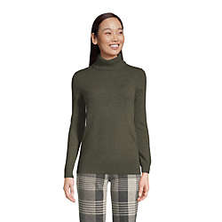 Women's Cashmere Turtleneck Sweater, Front