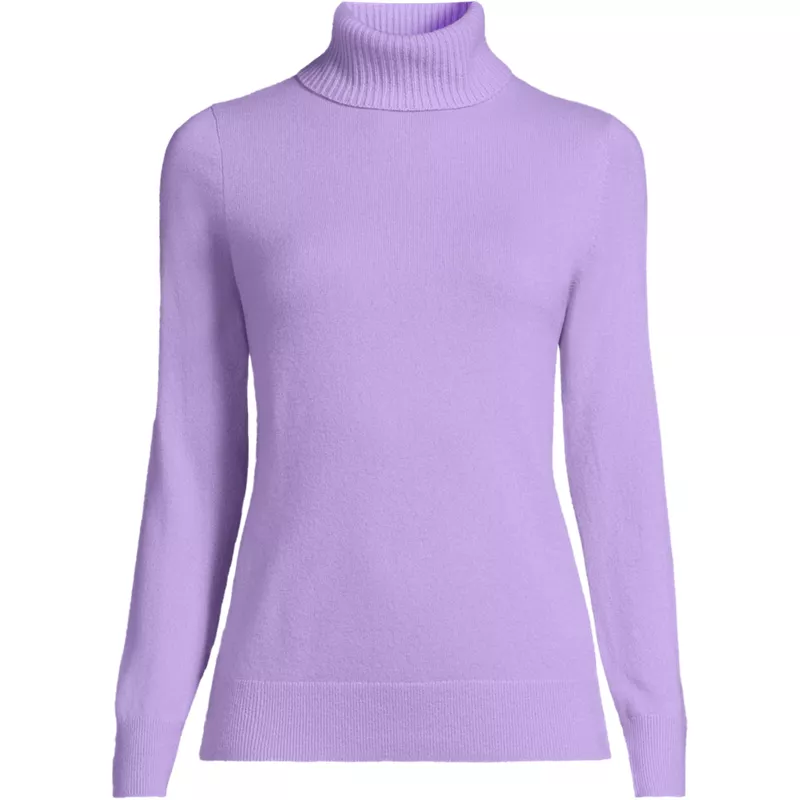 Women's Cashmere Turtleneck Sweater, Front