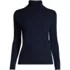 Women's Petite Cashmere Turtleneck Sweater, Front