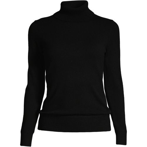 BLACK Turtlenecks Tops