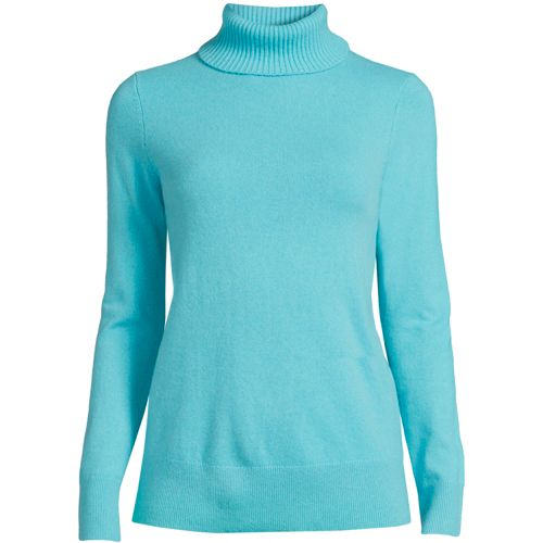 Pull Col Roulé en Cachemire, Femme Stature Standard image number 1