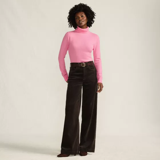 Women's Cashmere Turtleneck Sweater - primary