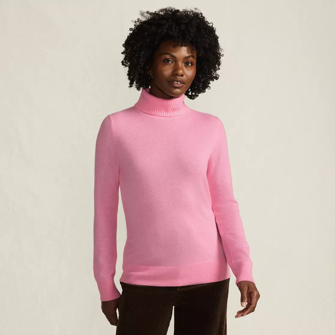 Women's Cashmere Turtleneck Sweater