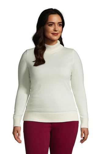 plus size white cable knit sweater