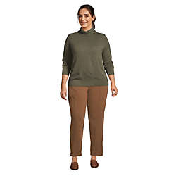 Women's Plus Size Cashmere Turtleneck Sweater, alternative image