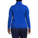 Women's Plus Size Cashmere Turtleneck Sweater, Back
