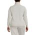 Women's Plus Size Cashmere Turtleneck Sweater, Back