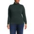 Women's Plus Size Cashmere Turtleneck Sweater, Front