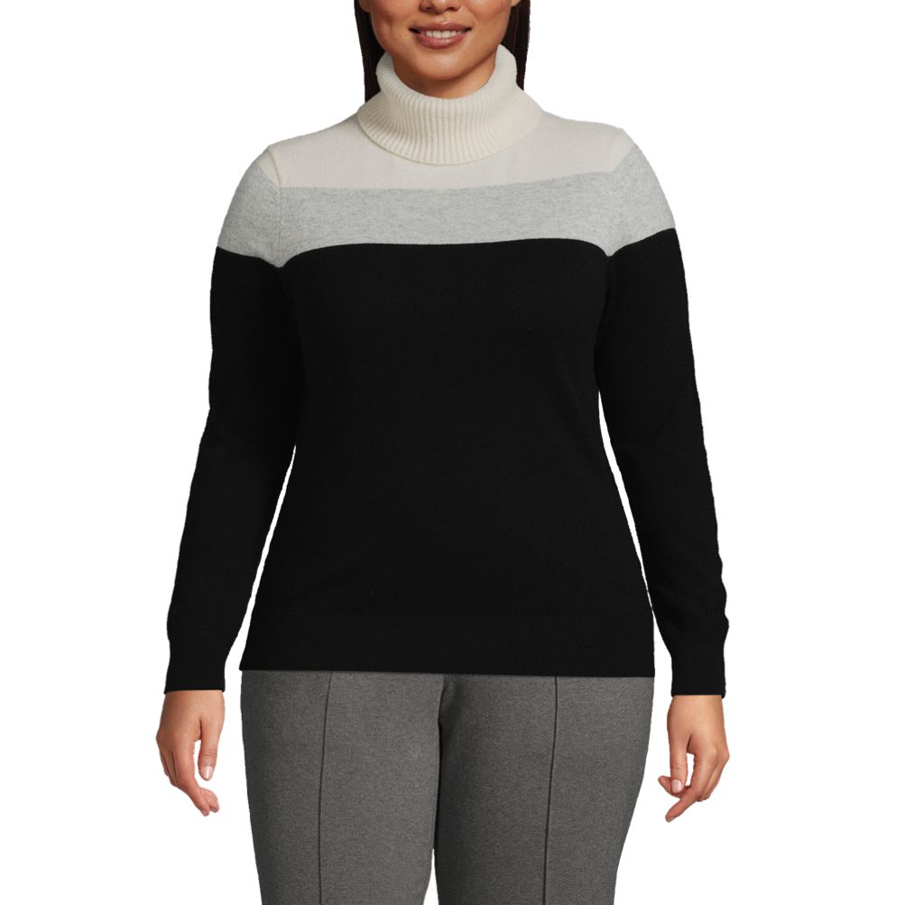 Plus size deals cashmere turtleneck