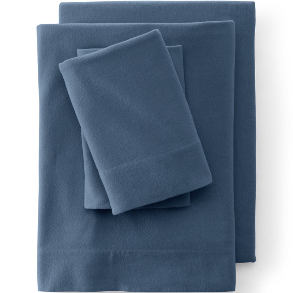Luxe Supima Cotton Flannel Bed Sheet Set - 6oz