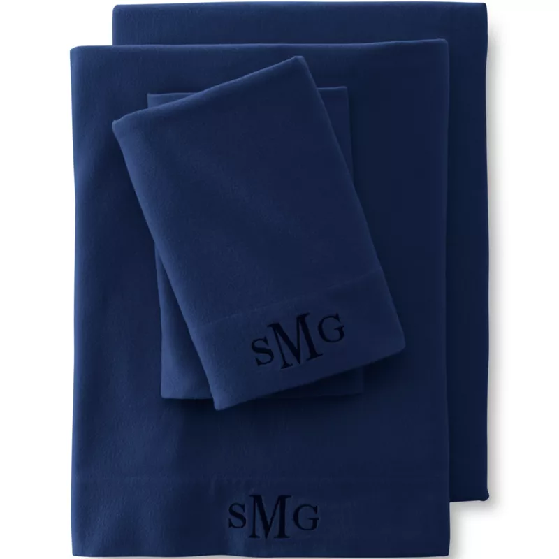 Comfy Super Soft Cotton Flannel Bed Sheet Set - 5oz, alternative image