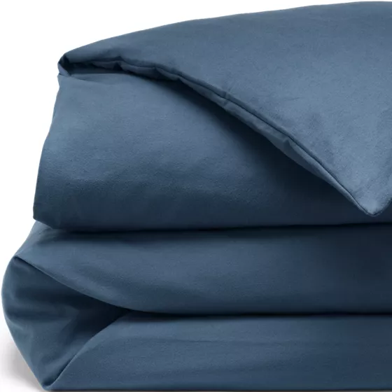 Comfy Super Soft Cotton Flannel Duvet Bed Cover and Sham - 5oz - primary
