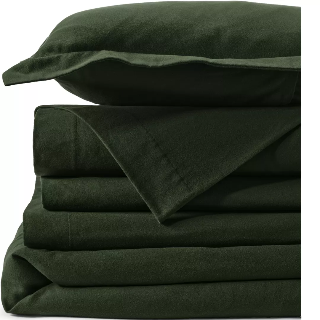 Comfy Super Soft Cotton Flannel Duvet Bed Cover - 5oz