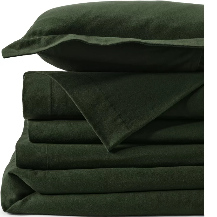 Comfy Super Soft Cotton Flannel Duvet Bed Cover And Sham   5oz view 6
