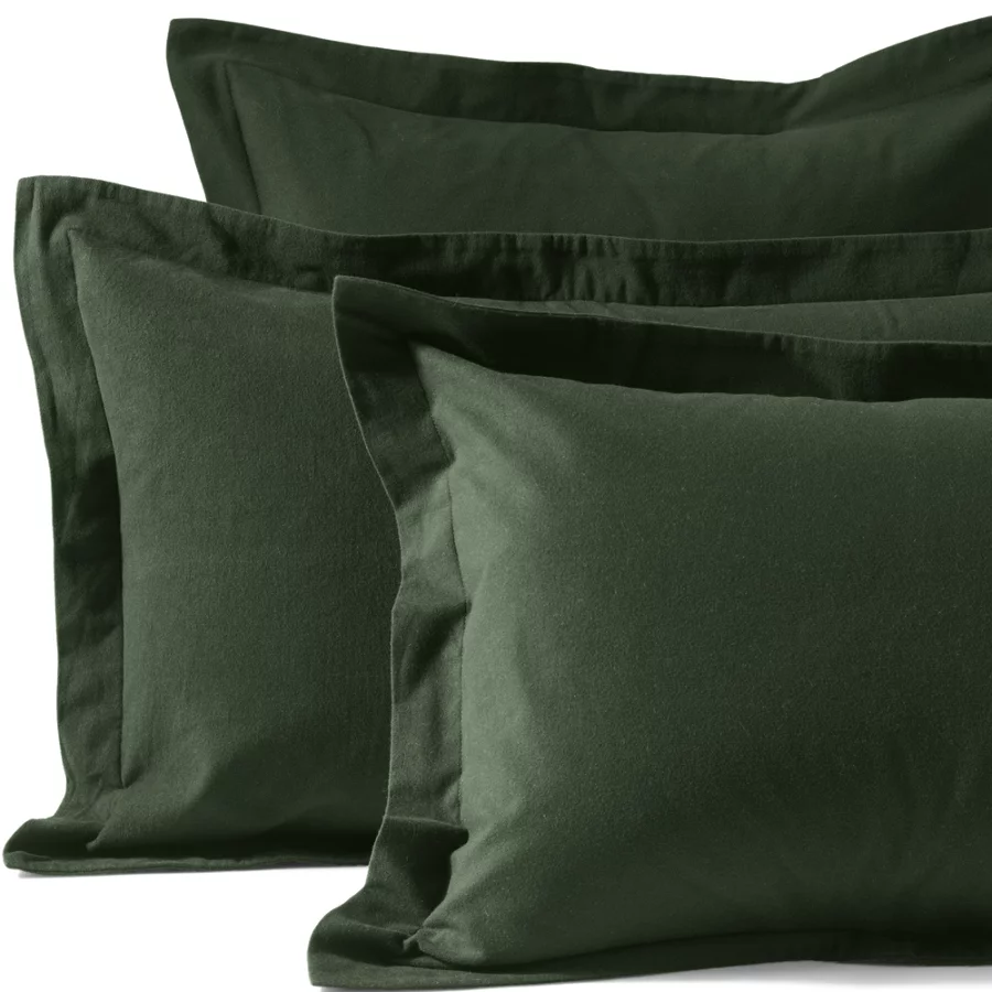 Comfy Super Soft Cotton Flannel Duvet Bed Cover And Sham   5oz view 3