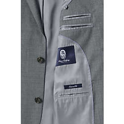 Men's Tailored Fit Wool Year'rounder Suit Jacket, alternative image