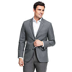 Men's Tailored Fit Wool Year'rounder Suit Jacket, Front