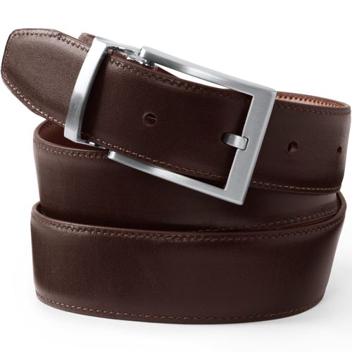 REVERSIBLE LEATHER BELT - Leather