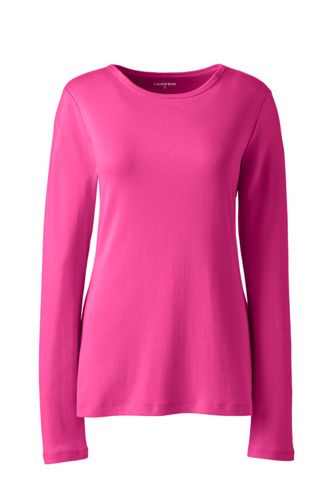 pink long sleeve t shirt