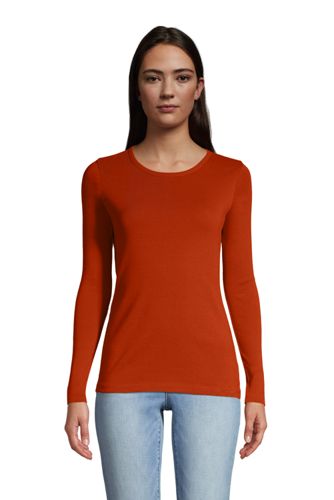 women's petite long sleeve t shirts