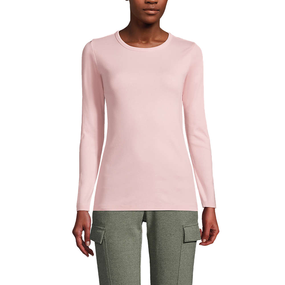 Totême Ribbed Knit T-shirt in Grey Grey Womens Clothing Tops T-shirts 