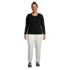 Women's Plus Size Cotton Rib T-shirt, alternative image