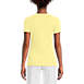 Women's Petite Cotton Rib T-shirt, Back