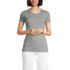 Women's Petite Cotton Rib T-shirt, Front