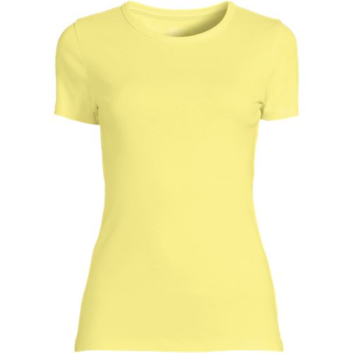 Buy Lucky BrandWomen's T-Shirt - 3 Pack Stretch Cotton Crewneck Ribbed  Short Sleeve Shirt - Basic Solid T-Shirts for Women, S-XL Online at  desertcartCyprus