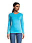 Le T-Shirt Stretch en Coton et Modal à Manches Longues, Femme Stature Standard image number 2