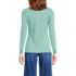 Women's Lightweight Jersey Skimming Long Sleeve Turtleneck, Back