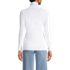 Women's Lightweight Jersey Skimming Long Sleeve Turtleneck, Back