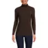 Petite Lightweight Jersey Long Sleeve Turtleneck, Front