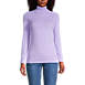 Women's Tall Lightweight Jersey Fitted Turtleneck, Front