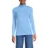 Women's Lightweight Jersey Skimming Long Sleeve Turtleneck, Front