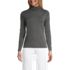Women's Lightweight Jersey Skimming Long Sleeve Turtleneck, Front