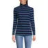 Lightweight Jersey Long Sleeve Turtleneck, Front