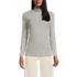 Women's Lightweight Jersey Skimming Long Sleeve Turtleneck, Front
