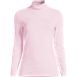 Women's Lightweight Jersey Skimming Long Sleeve Turtleneck, Front