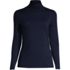 Women's Lightweight Jersey Skimming Long Sleeve Turtleneck, Front