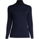 Women's Lightweight Jersey Fitted Turtleneck, Front