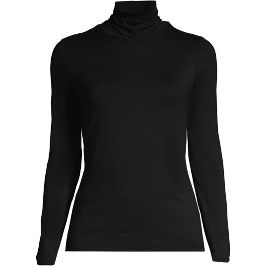 BLACK Turtlenecks Lands End