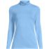 Women's Lightweight Jersey Skimming Long Sleeve Turtleneck, Front