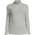 Women's Lightweight Jersey Skimming Long Sleeve Turtleneck, Front