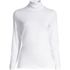 Women's Lightweight Jersey Skimming Long Sleeve Turtleneck, Front