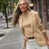 Lightweight Jersey Long Sleeve Turtleneck, alternative image