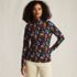 Women's Petite Lightweight Jersey Skimming Long Sleeve Turtleneck, Front