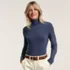 Lightweight Jersey Long Sleeve Turtleneck, alternative image