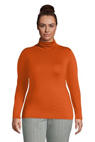 women's plus size turtleneck tops